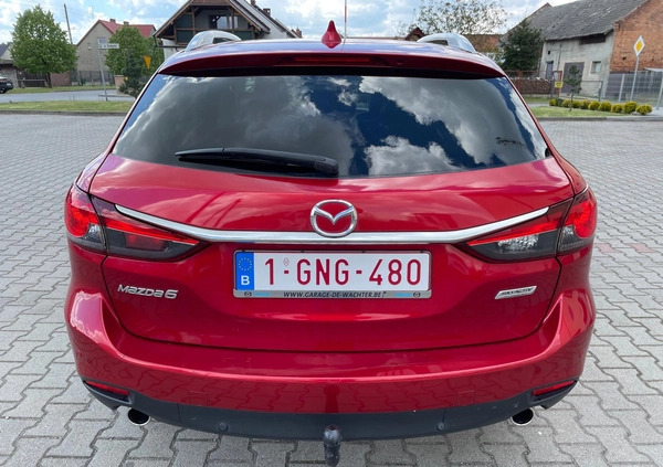 Mazda 6 cena 34900 przebieg: 242000, rok produkcji 2014 z Jeziorany małe 67
